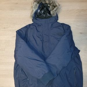 Men's North face jacket, size XXL, blue color